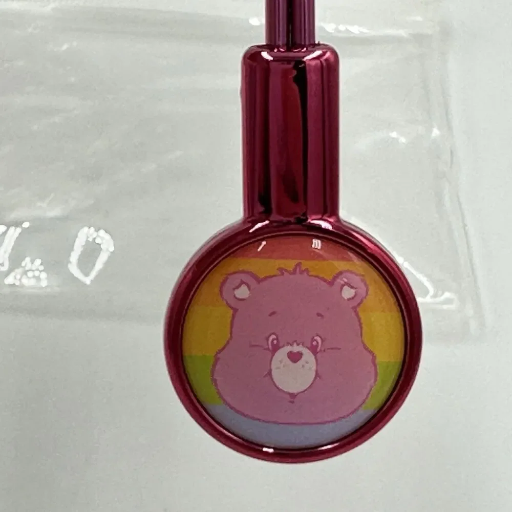Care Bears Eyelash Curler Eye Lash Curler Metallic Pink Portable w/ Storage Bag